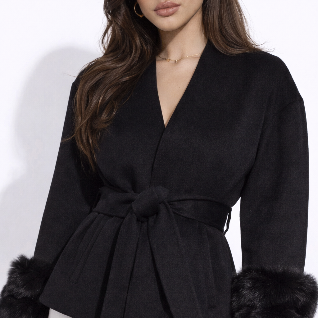 Il Victoria Moss in nero