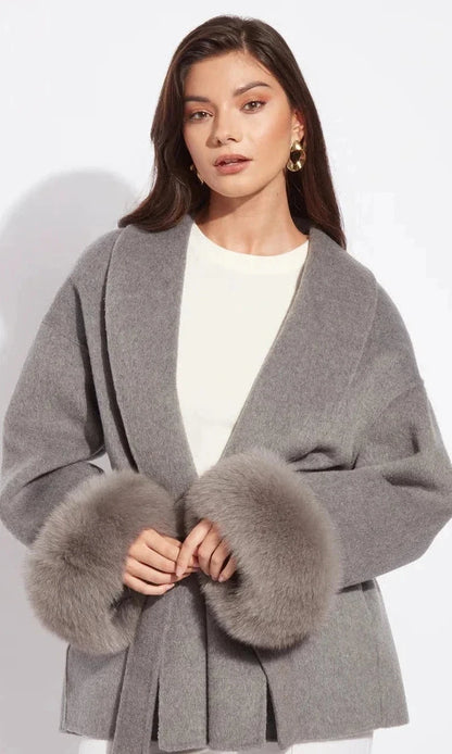 Il Victoria Moss in grigio perla